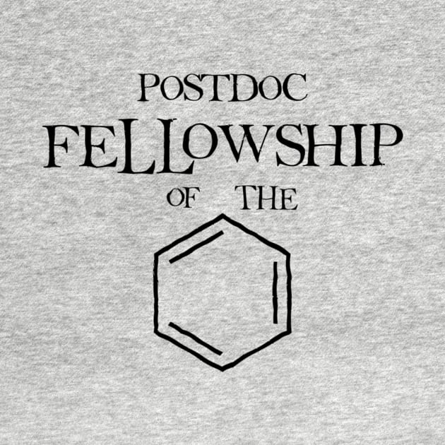 Postdoctoral Fellowship of the Ring - Black by StopperSaysDsgn